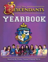 Disney Descendants Yearbook – Hardcover, by Time Inc. Books – Acceptable r