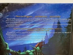 Warcraft Manual of Monsters Dungeons & Dragons 3.5E D&D Sword & Sorcery WW17201