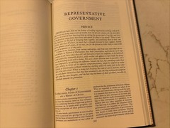 American State Papers: the Federalist Book, by J. S. Mill, 1987 HC EUC
