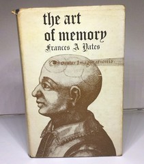 The Art Of Memory Frances A Yates 1966 Hardcover Dust Jacket