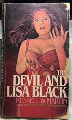 The Devil and Lisa Black Russell Martin RARE 80s Erotic Horror Playboy Paperback
