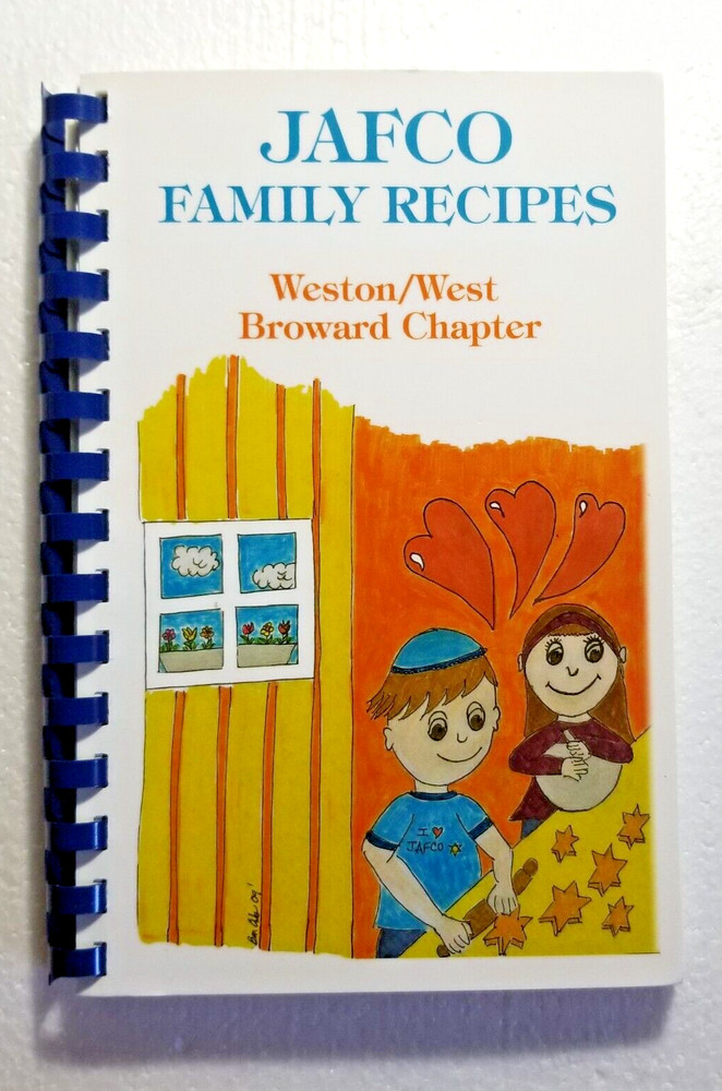 Family Recipes Cookbook Jewish Adoption & Foster Care 2009 Florida 112 Pages +