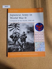 Japanese Army in World War II: Conquest of the Pacific 1941–42 Battle Orders #9