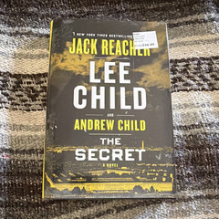 Lee Child & Andrew Child Jack Reacher The Secret Hardcover w/ Dust Jacket