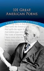 101 Great American Poems; Dover Thrift Editio- 9780486401584, Project, paperback
