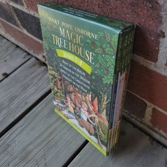 Mary Pope Osborne Magic Tree House Books 5-8 Boxed Set: Ninjas, Amazon, ect.