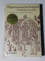 [NEW] Hypnerotomachia Poliphili : The Strife of Love in a Dream (Hardback)