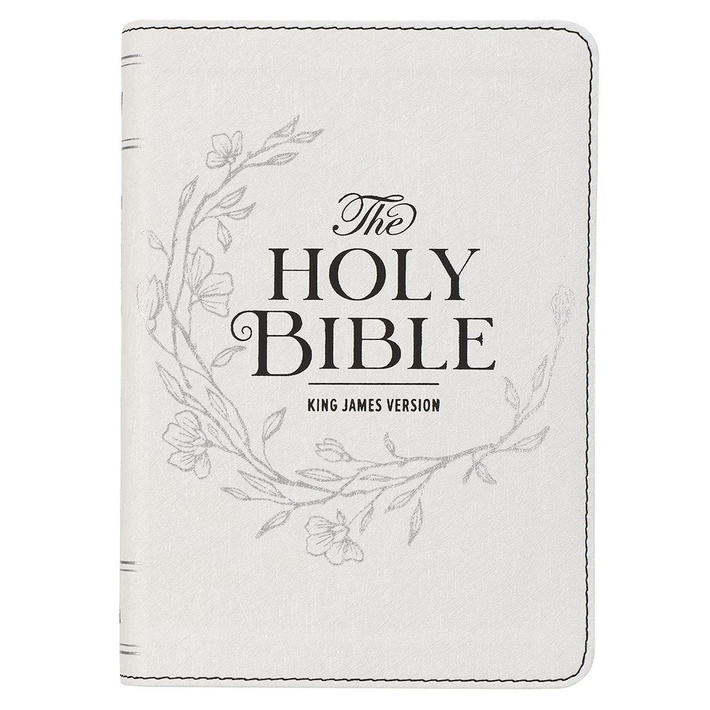 KJV Holy Bible, Compact Vegan Leather Red Letter Edition – Ribbon Marker, King