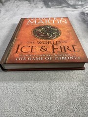 Game Of Thrones Untold History of Westeros Hardcover Ice & Fire George RR Martin