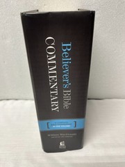 Believer’s Bible Commentary by William MacDonald (1995, Hardcover)