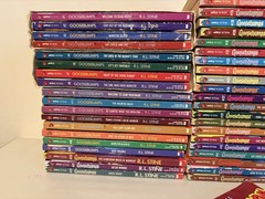 Lot Of 60 Goosebumps Books by RL Stine Mixed Editions And Prints Book Series