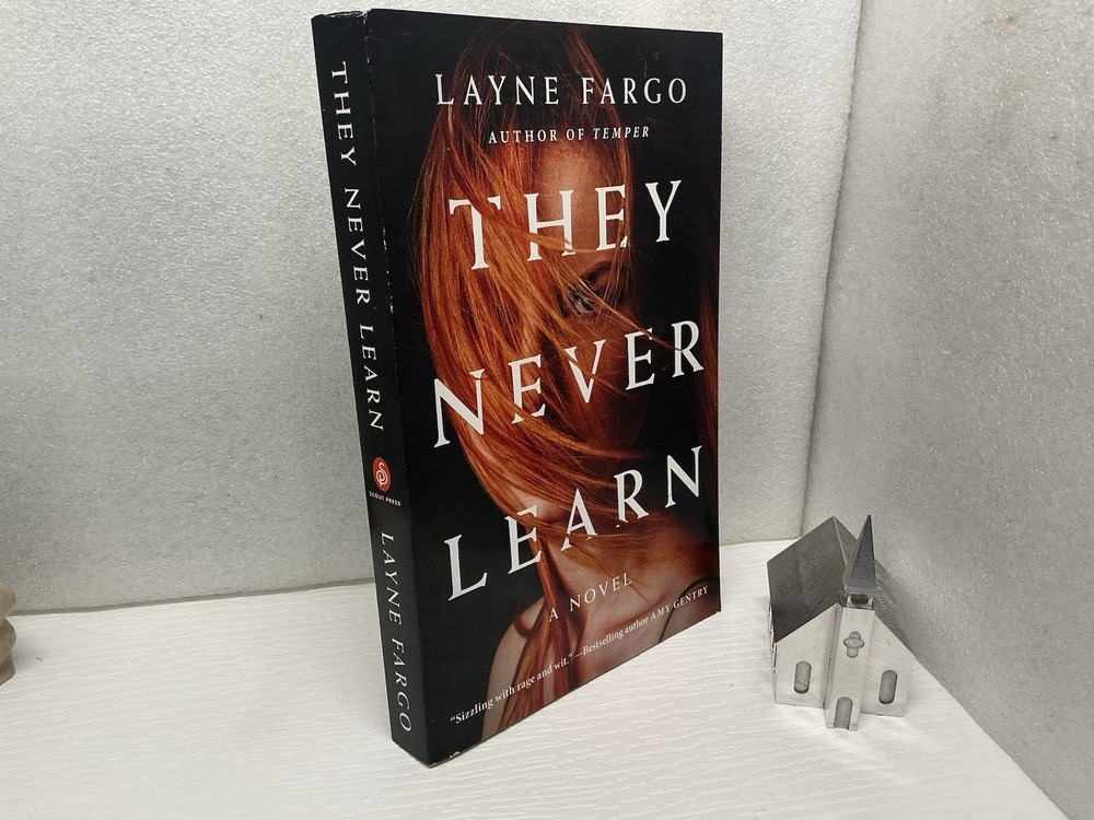They Never Learn A Novel by Layne Fargo (2021, Trade Paperback) Like New