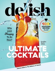 Delish Ultimate Cocktails: Why Limit Happy To an Hour?, Saltz, Joanna, New Book