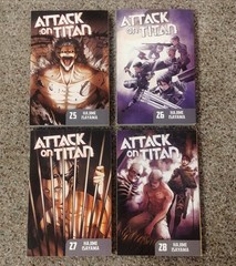 Attack on Titan Manga Volumes 1-28 [Kodansha Comics] *ENGLISH VERSION* NICE!