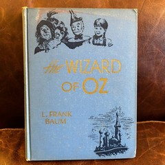 THE WIZARD OF OZ. Vintage 1944 Illustrated HC. L. Frank Baum