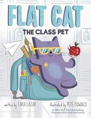 Flat Cat: The Class Pet – Hardcover, by Lazar Tara – Very Good u