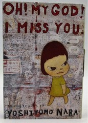 Oh! My God! I Miss You: 30 Postcards Yoshitomo Nara cards Very Good