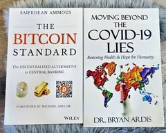 .2 book’s combo The Bitcoin Standard , Moving Beyond theCovid-19 Lies👌👌👍pb