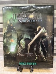 Final Fantasy VII Remake World Preview Hardcover Art Book English