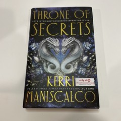 Throne of Secrets By Kerri Maniscalco target Only Collector edition 1st Edition