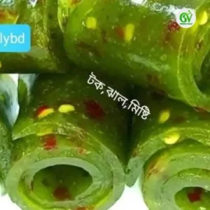টক ঝাল মিষ্টি সবুজ আমসত্ত্ব / Tok Jhal Misty Green Amsotto